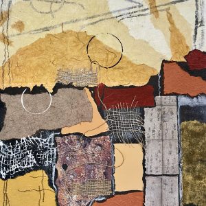 Sali (Collage) - Châssis 50x70cm