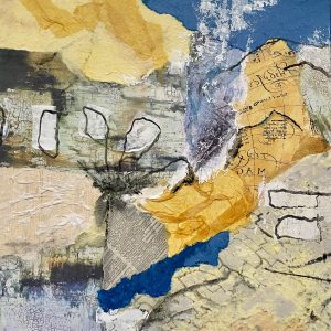 Script (Collage) - Châssis 3D 50x50cm