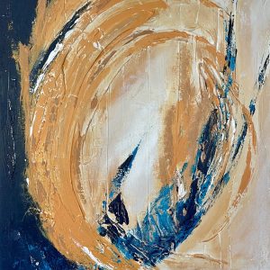 Hurricane (Acryl.) - Châssis 3D 50x70cm